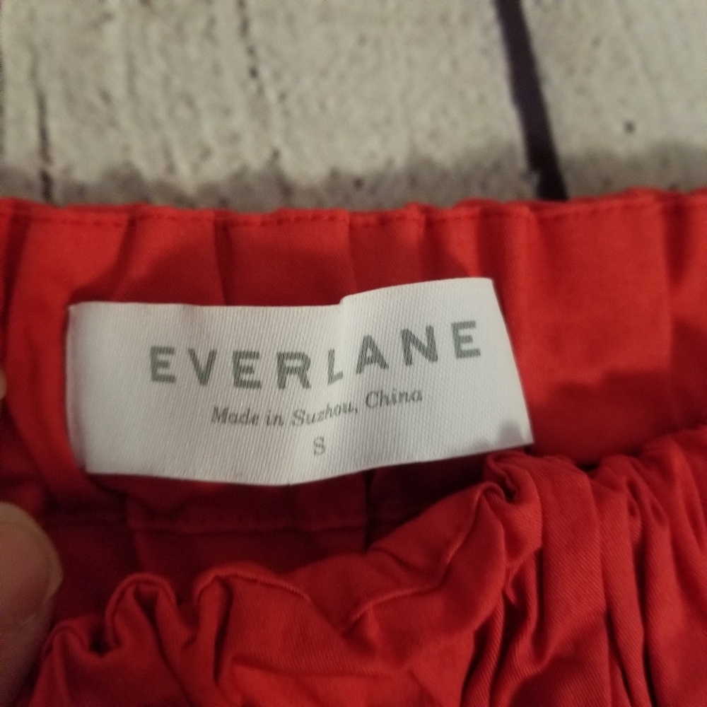 Everlane Boho Flowy Cotton A-line Skirt size sm - Picture 3 of 8